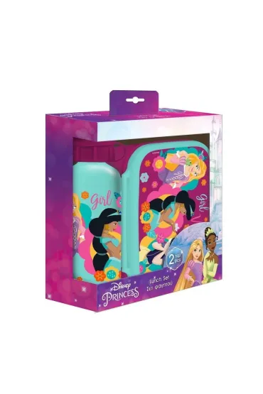 Lunchbox butelka 500ml + pude�ko 800ml Princess