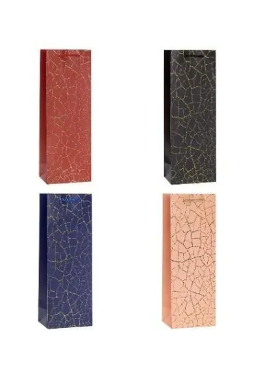 Rozette Torebka ozdobna na butelk� 12x36x9cm mix