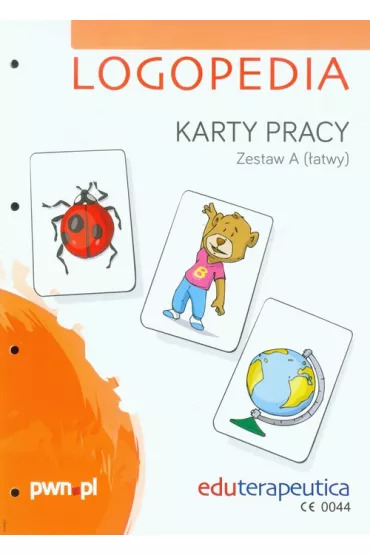 Logopedia. Karty pracy. Zestaw A (�atwy)