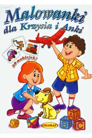 Malowanki dla Krzysia i Anki