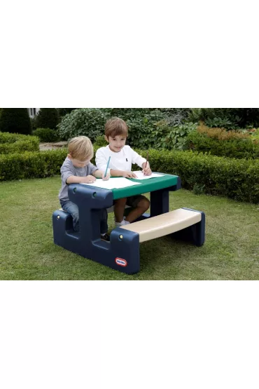 Stolik do zabawy: granatowy Little Tikes