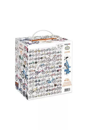 Puzzle Puzzlove CzuCzu 1000 el. Rowery Bright Junior Media