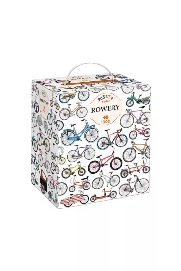 Puzzle Puzzlove CzuCzu 1000 el. Rowery Bright Junior Media