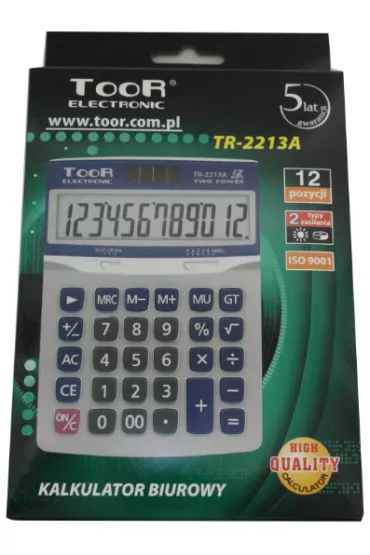 Grand Kalkulator biurowy 12-pozycyjny