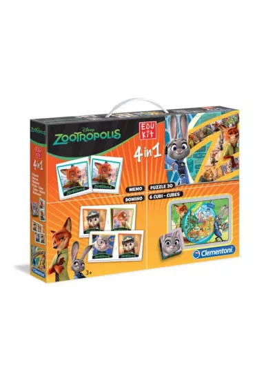 Edukit 4 w 1 Zwierzogr�d *