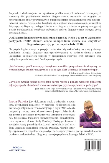 Analiza profilu neuropsychologicznego dzieci w wieku 5-10 lat w wybranych podtypach FASD - Iwona  Palicka