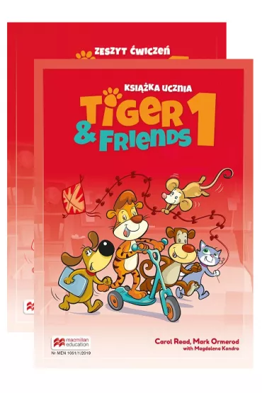 Tiger & Friends 1. Ksi��ka ucznia i zeszyt �wicze� + kod - Magdalena Kondro, Mark Ormerod, Carol Read