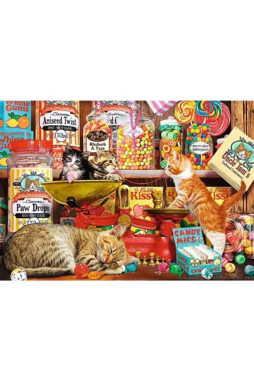 Puzzle 1000 el. Kocie s�odko�ci Trefl