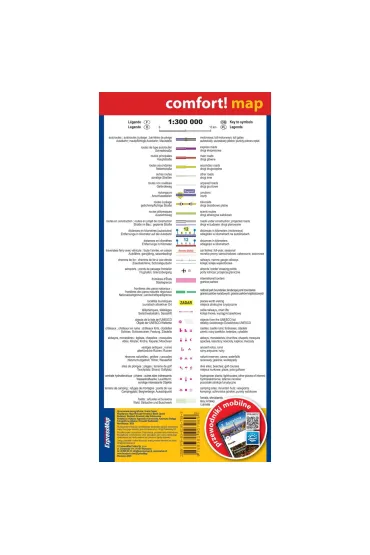 Chorwacja i Czarnog�ra mapa wybrze�a 1:300 000 laminat 2023