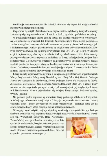 Czytanki materia�y do nauki czytania metod� sylabow� - Magdalena Hinz
