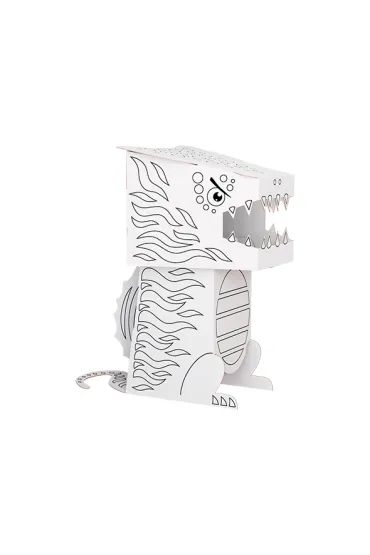 Monumi Cube head. Dino. Spinozaur. Z�� i pokoloruj