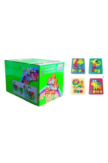 Puzzle piankowe 3D (12szt) W&k