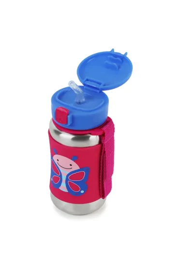 Skip Hop Stalowy bidon Zoo Motyl 350 ml