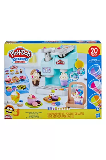 Play-Doh Zestaw ciastolina Superkolorowa kawiarnia Hasbro