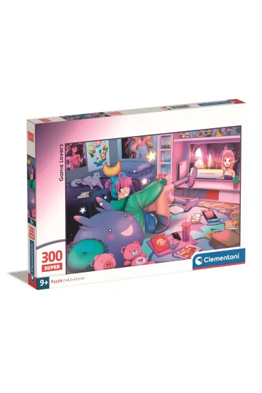 Puzzle 300 el. Super Game Lovers Clementoni
