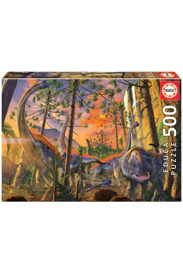 Puzzle 500 el. Ciekawy, Vincent Hie Educa