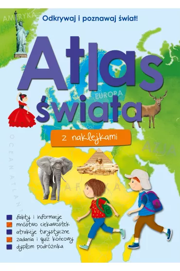 Atlas �wiata z naklejkami