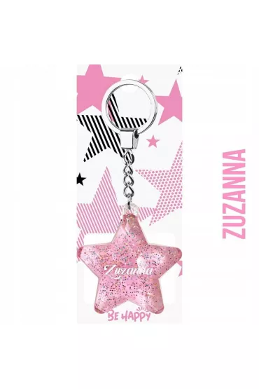 Be-Happy Gifts Brelok Gwiazdka Zuzanna