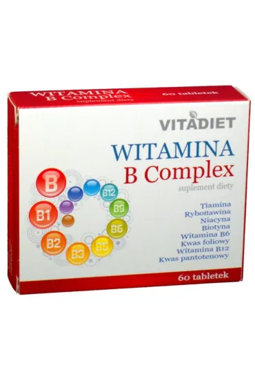 Vitadiet Witamina B Complex - suplement diety 60 tab.