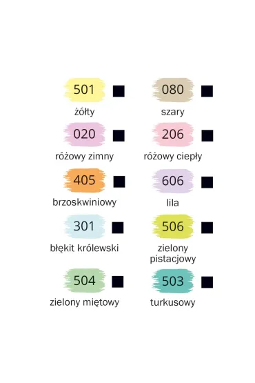 Happy Color Farby akrylowe pastelowe 12x12ml
