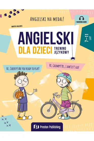 Angielski dla dzieci. Trening j�zykowy - Marta Ha�abis