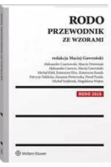 RODO. Przewodnik ze wzorami