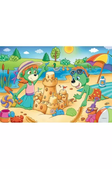 Puzzle 100 el. Dzie� Treflik�w