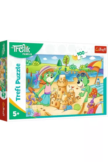 Puzzle 100 el. Dzie� Treflik�w
