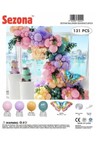 Balony 131 szt