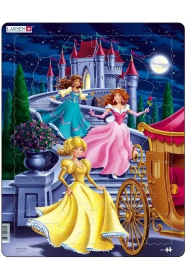 Puzzle 35 el. Ksi�niczki rozmiar M Larsen