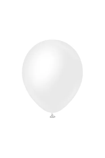 Godan Balony Opaque Satin Snow White 25 szt.