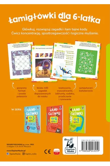 �amig��wki dla 6-latka. Kapitan Nauka