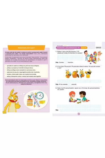 Matematyka. Karty pracy w szkole i w domu. Klasa 3 - Marta Kurdziel