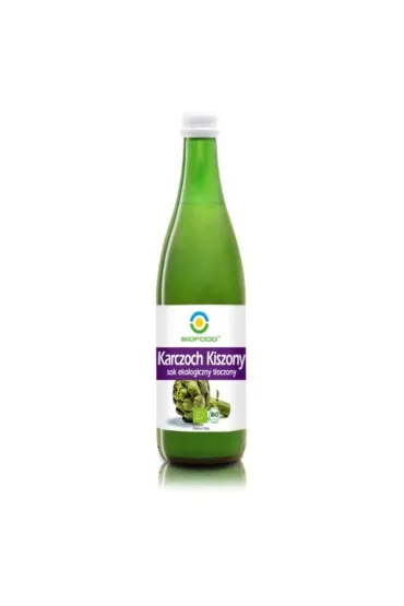 Bio Food Karczoch kiszony sok ekologiczny t�oczony Zestaw 6 x 500 ml Bio