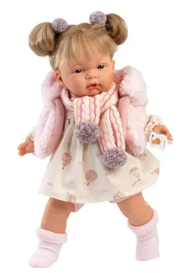 Lalka p�acz�ca Joelle 38cm Llorens