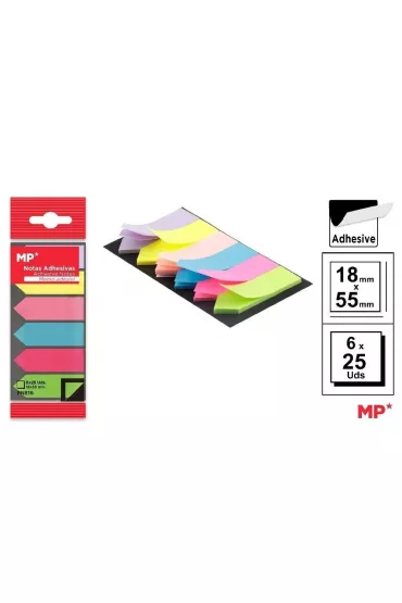 Mp Main Paper Karteczki samoprzylepne 18x55mm 150 kartek