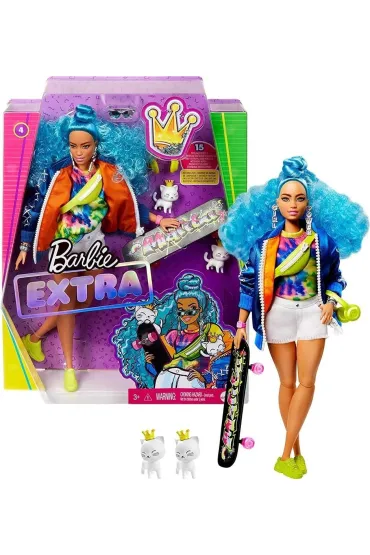 Barbie Extra Lalka + akcesoria GRN30 Mattel