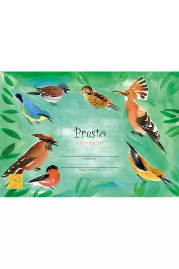 Euterpe Zeszyt nutowy Presto pi�ciolinia 32 kartki