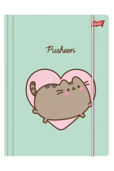 Teczka z gumk� A4 300 g/m2 Pusheen