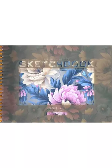 Fresh Szkicownik A5/40K ko�o g�adki Kwiaty