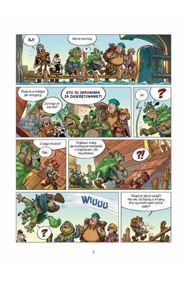 W�druj�ca wyspa. Smerfy i wioska dziewczyn. Tom 6 - Parthoens Luc, Laurent Cagniat, Thierry Culliford