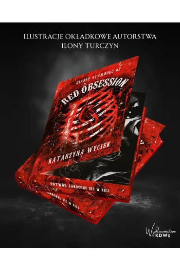 Red Obsession (barwione brzegi) - Katarzyna Wycisk