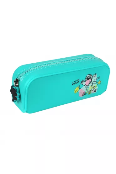 CoolPack Saszetka silikonowa Disney Black Stitch zielona