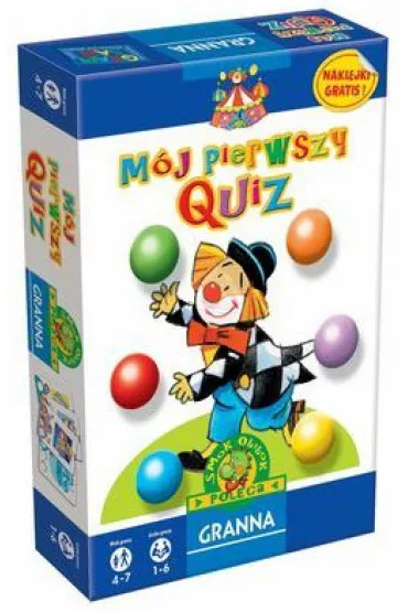 Smok Obibok poleca - M�j Pierwszy Quiz GRANNA - M�j pierwszy quiz-Granna