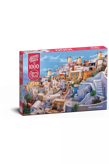 Puzzle 1000 el. Color di Santorini CherryPazzi