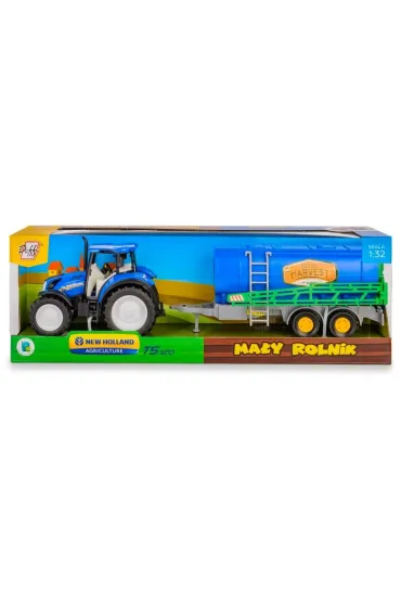 Traktor New Holland T5 z opryskiwaczem 1:32 Daffi
