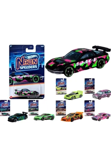 Hot Wheels. Neon Speeders 1:64 mix Mattel