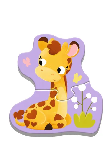 Puzzle Baby Classic - Bobaskowe zwierz�tka Trefl