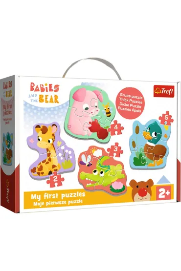 Puzzle Baby Classic - Bobaskowe zwierz�tka Trefl