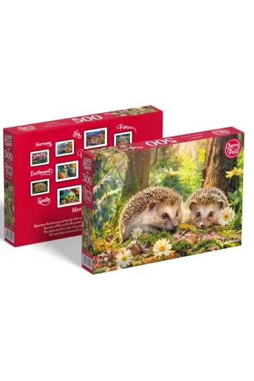 Puzzle 500 el. Cute Visitors CherryPazzi